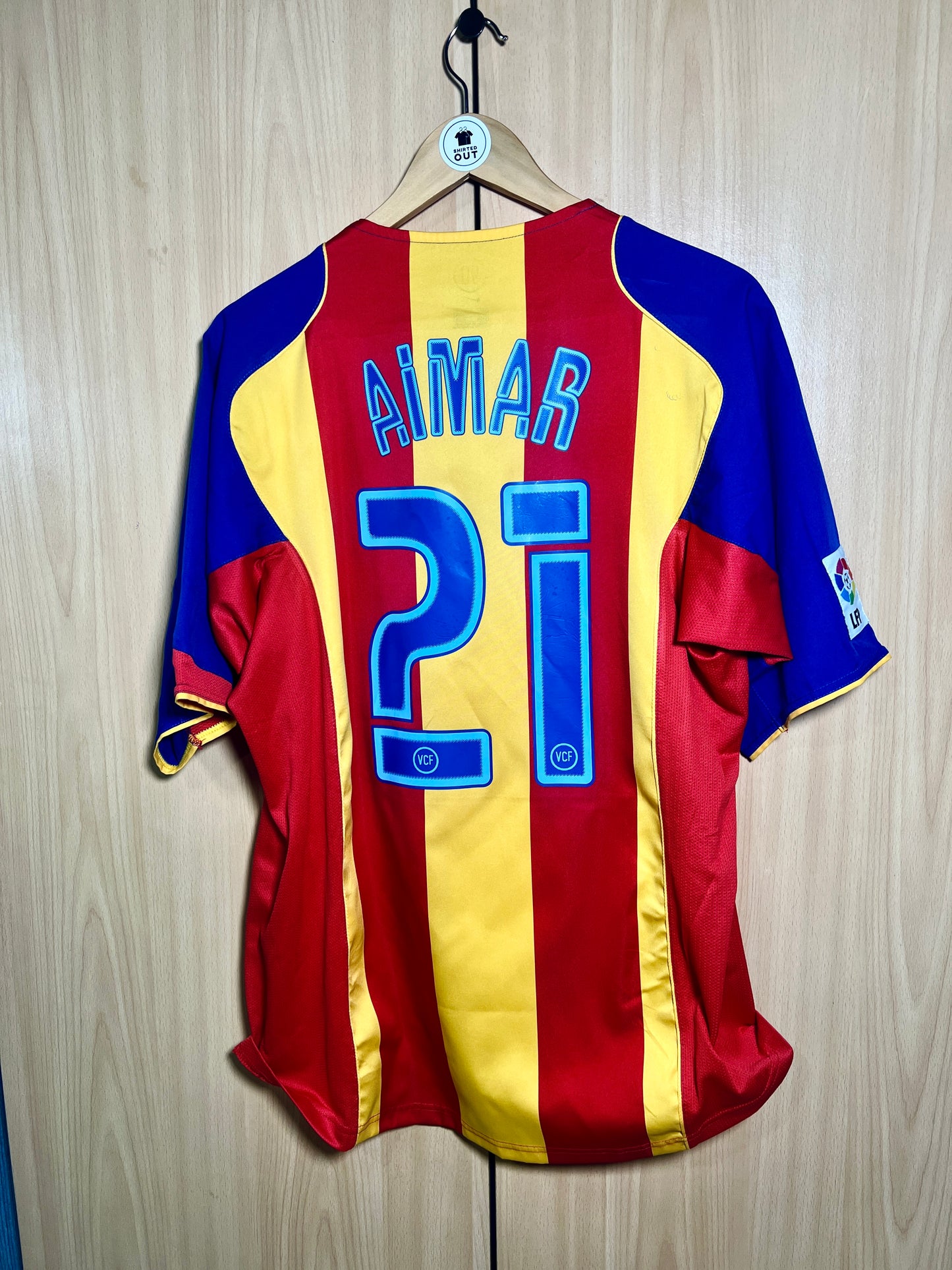 Valencia 2004-05 Third Shirt AIMAR #21