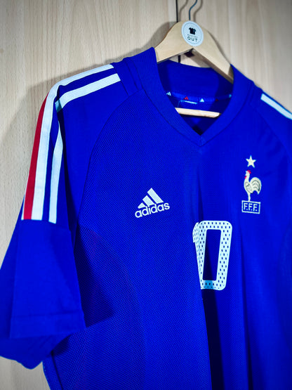 France 2002 Home Shirt ZIDANE #10