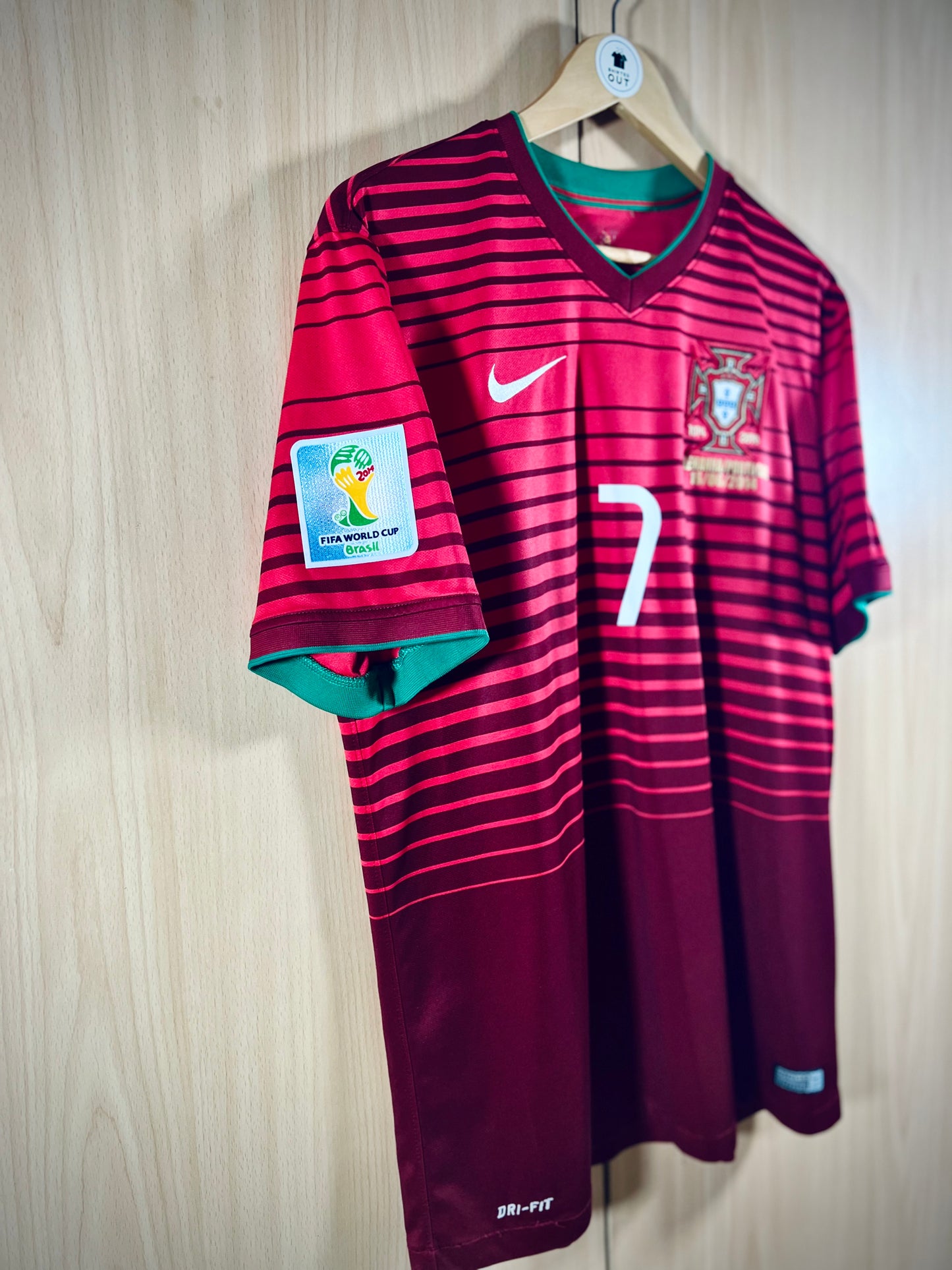 Portugal 2014 Home WC Shirt RONALDO #7