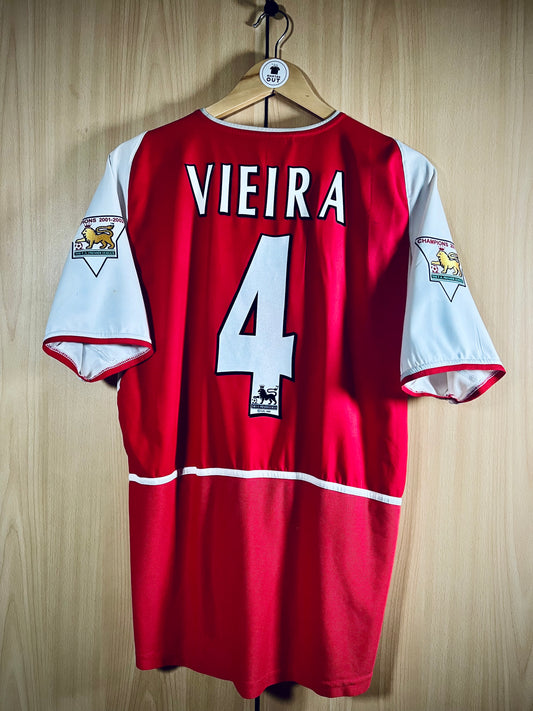 arsenal 2002-04 Home 'Invicibles' shirt Vieira #4