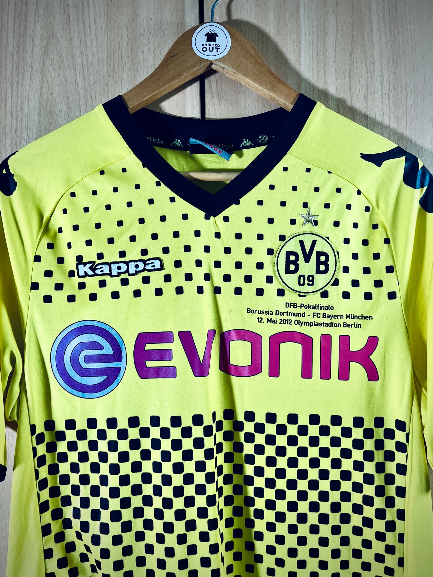 Dortmund 2011-12 Home Shirt KUBA #16