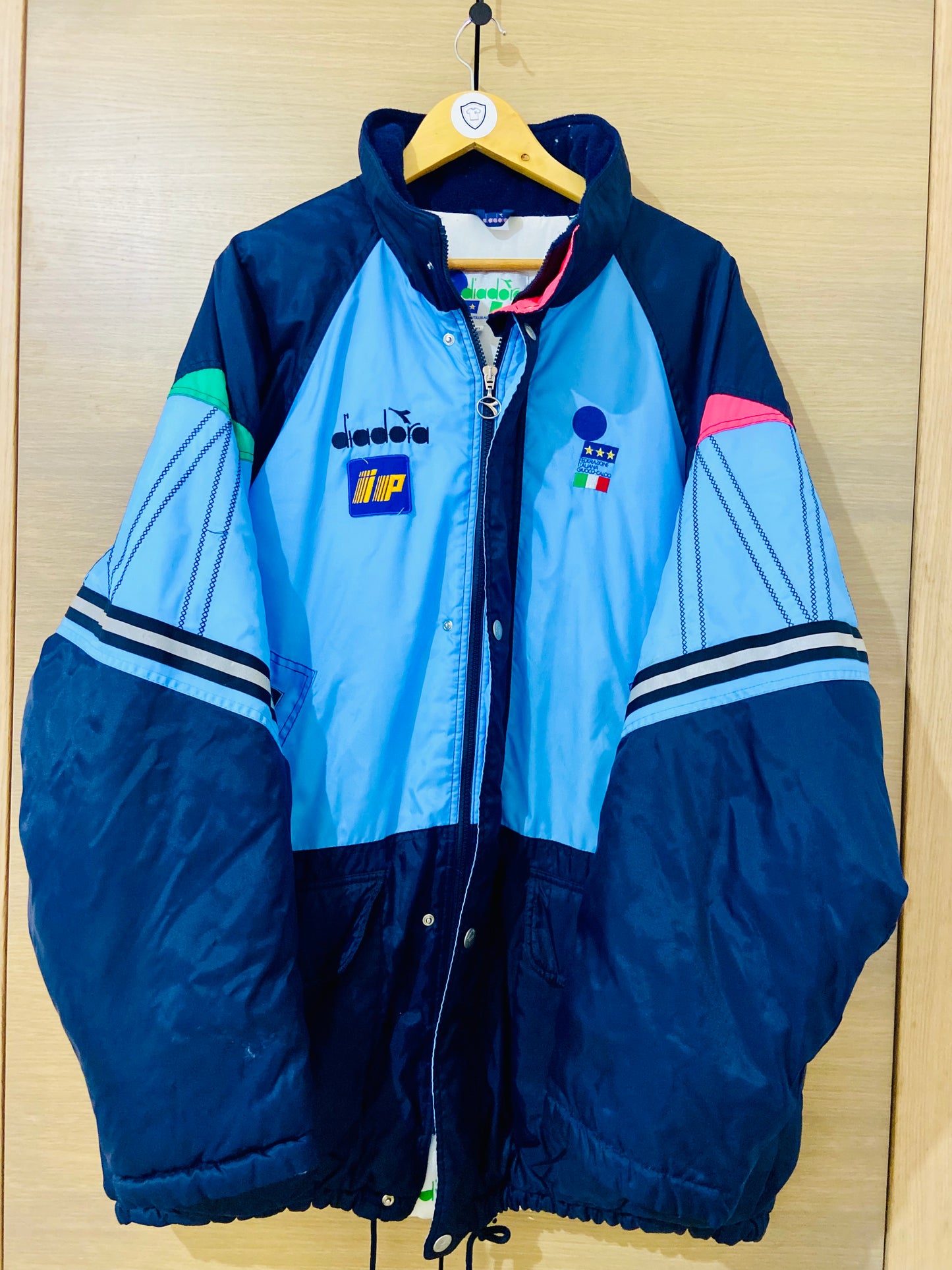 1994 Italy Diadora Parka Hooded Jacket