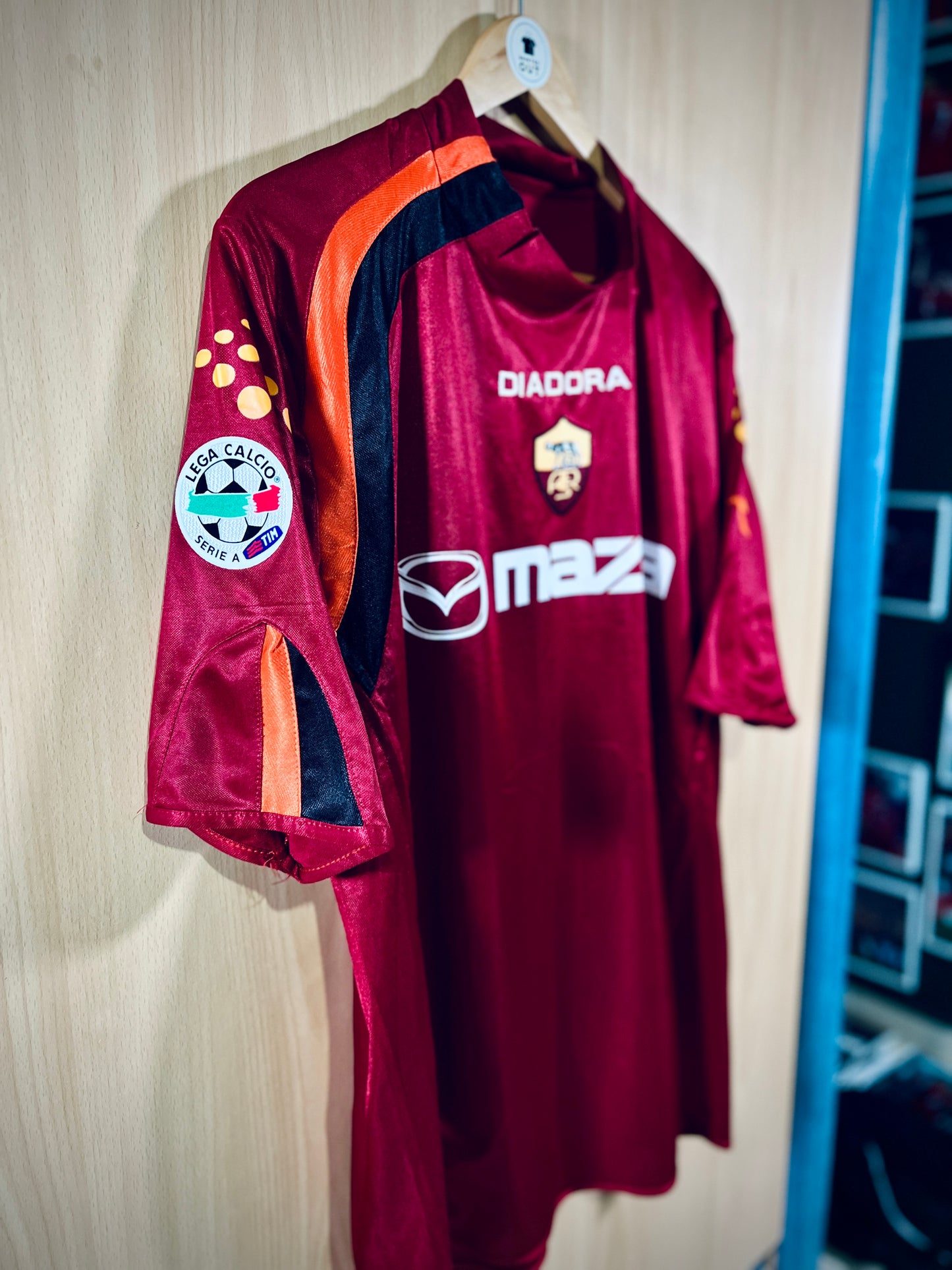 AS Roma 2004-05 Home Calcio Shirt DE ROSSI #4