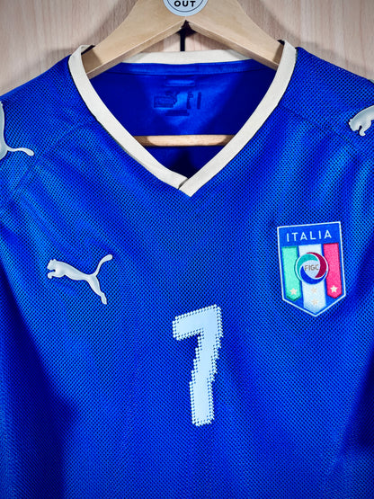 Italy 2008 Home Euro Shirt DEL PIERO #7