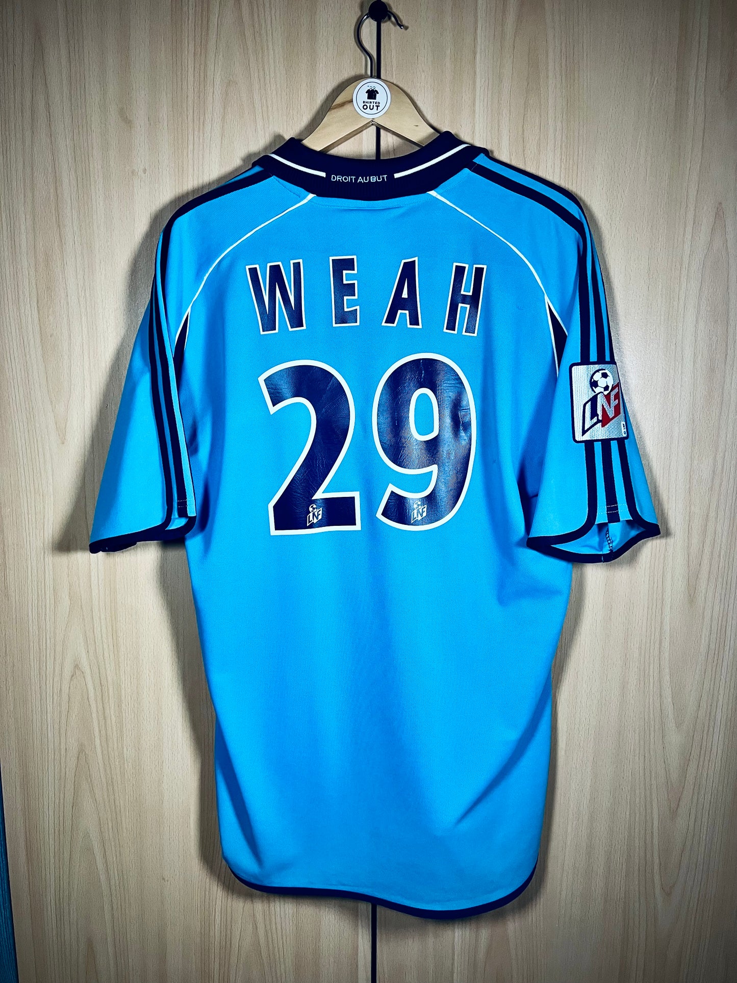 Olympique Marseille 2000-01 Away Ligue 1 Shirt WEAH #29