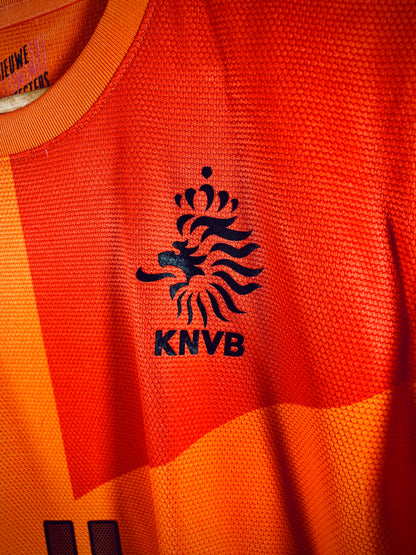 Netherlands 2012 Home Euro Shirt ROBBEN #11