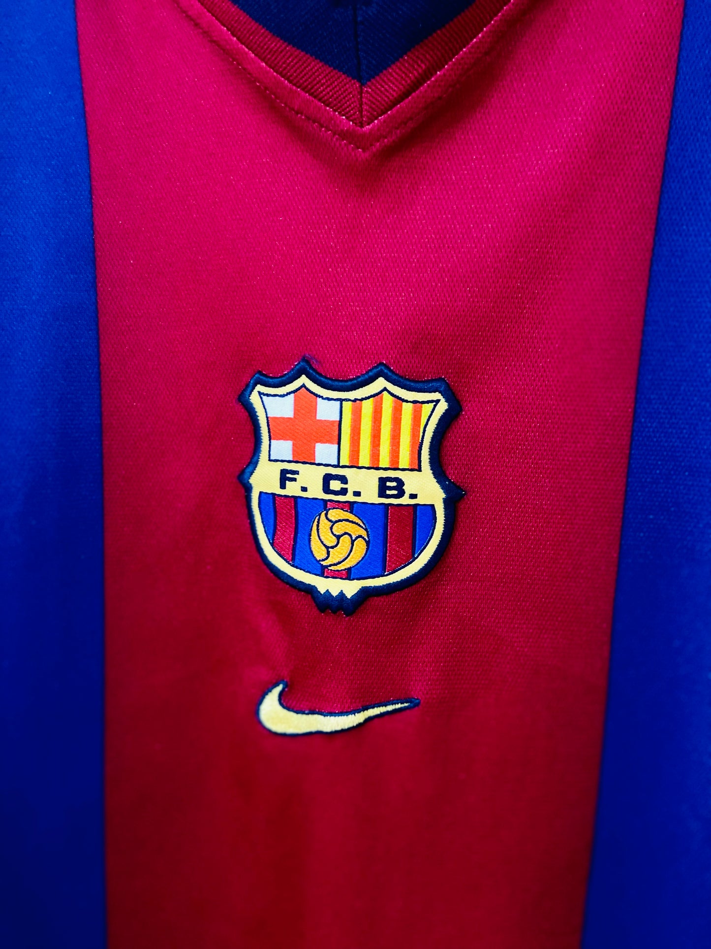 Barcelona 1998-99 Home Shirt Rivaldo #11