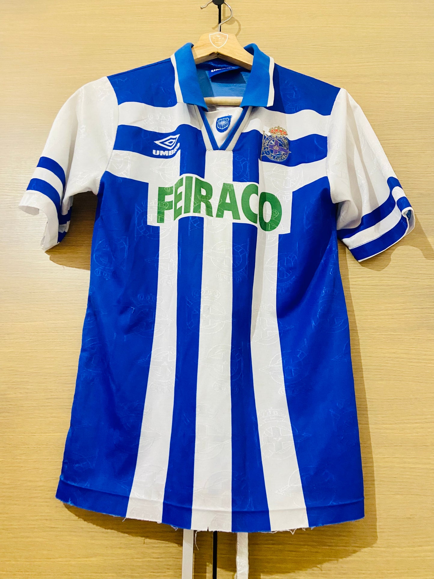 Deportivo de la Coruña 1994-97 Home Shirt