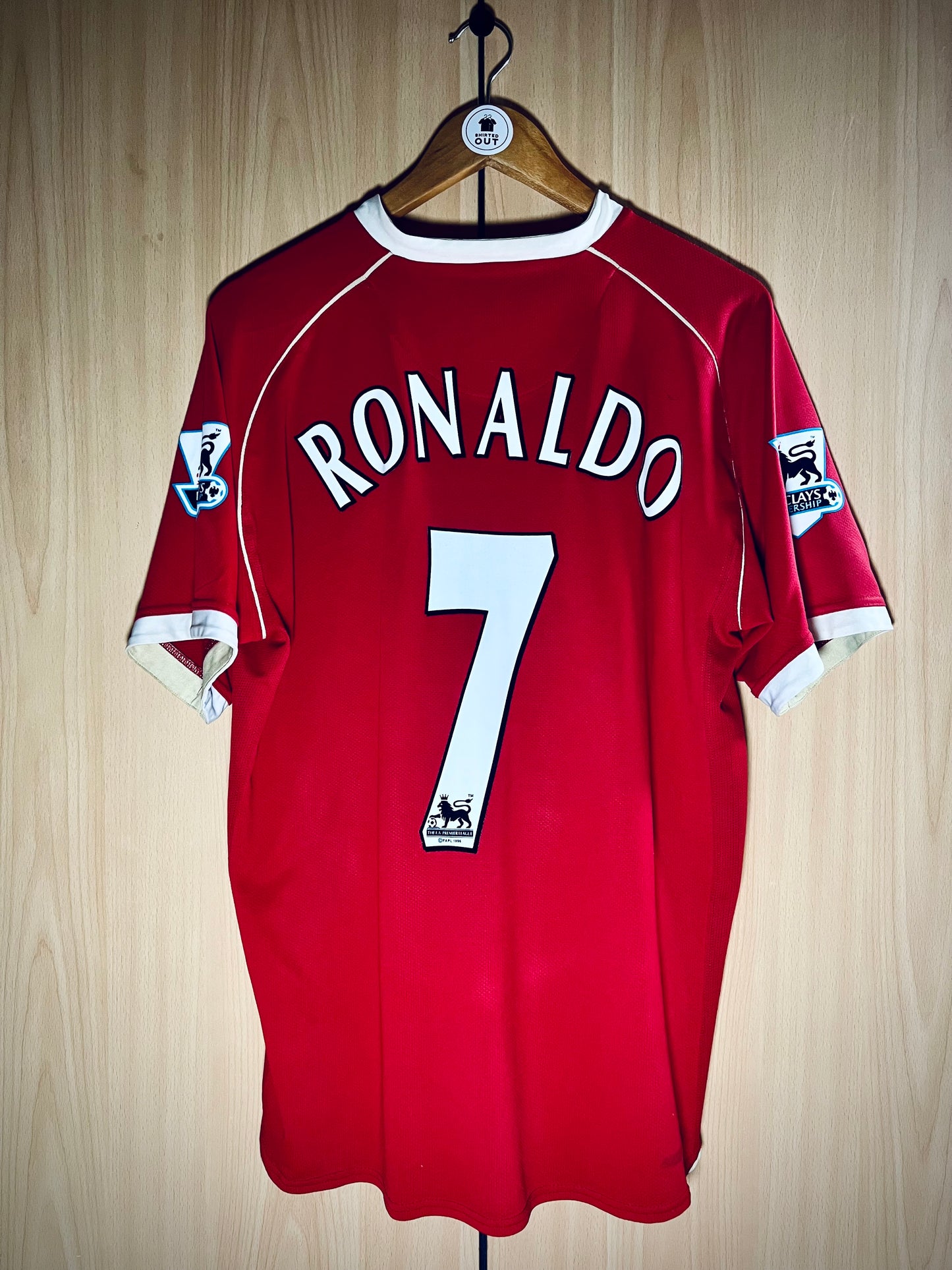 Manchester United 2006-07 Home PL Shirt RONALDO #7