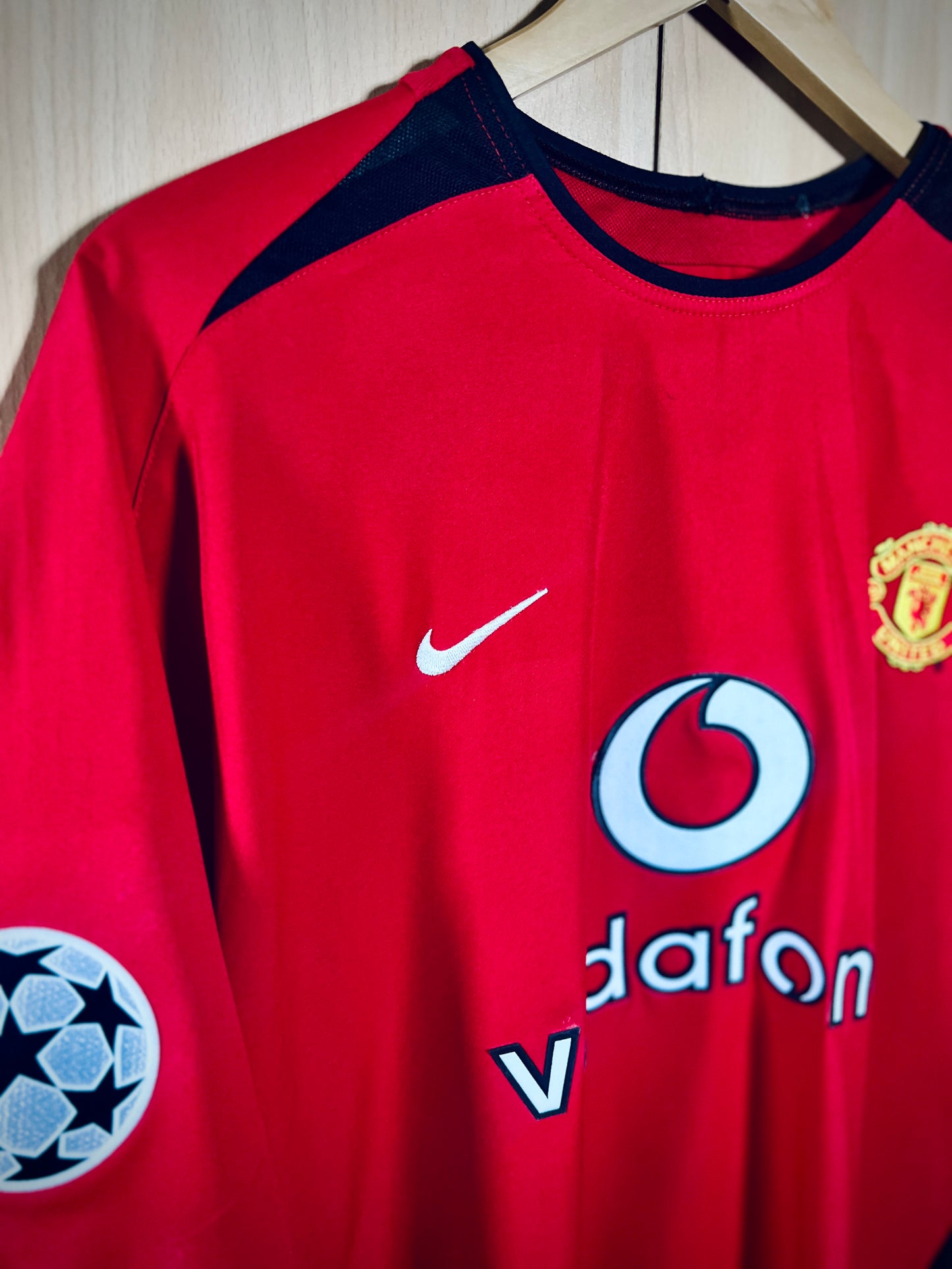 Manchester United 2002-03 CL Home Shirt BECKHAM #7