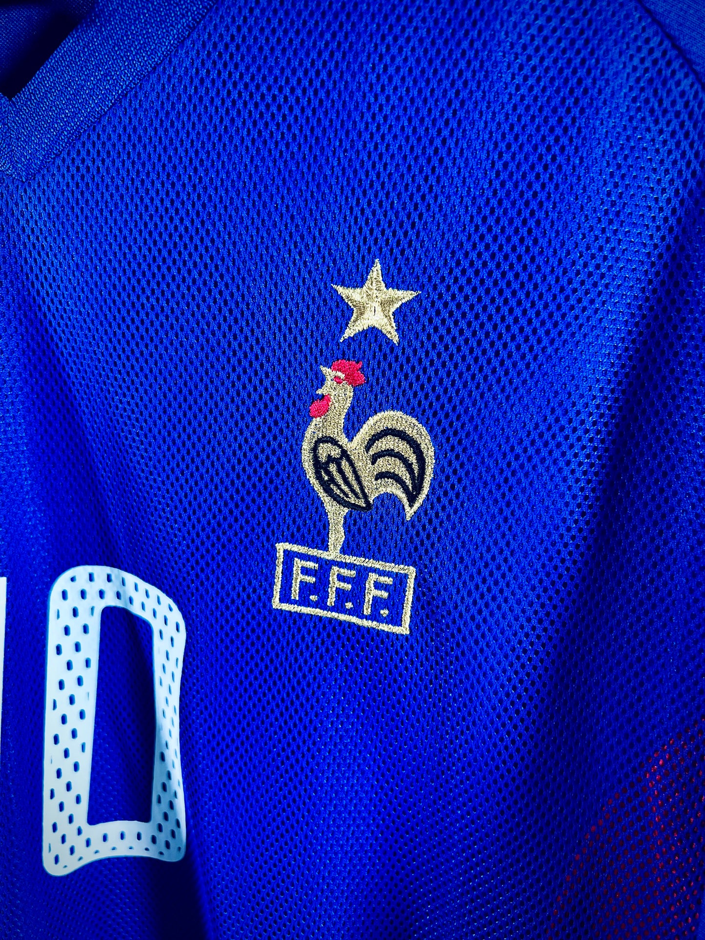 France 2002 Home WC Shirt ZIDANE #10