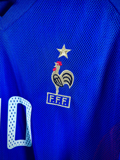 France 2002 Home WC Shirt ZIDANE #10