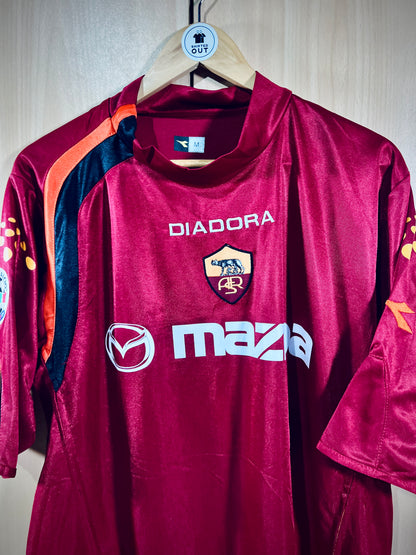 AS Roma 2004-05 Home Calcio Shirt DE ROSSI #4