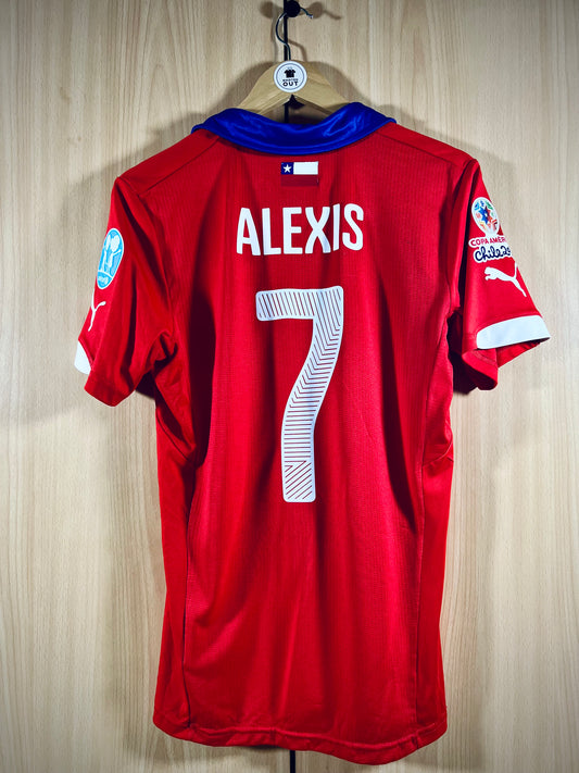 Chile 2014-15 Home Copa America Shirt ALEXIS #7