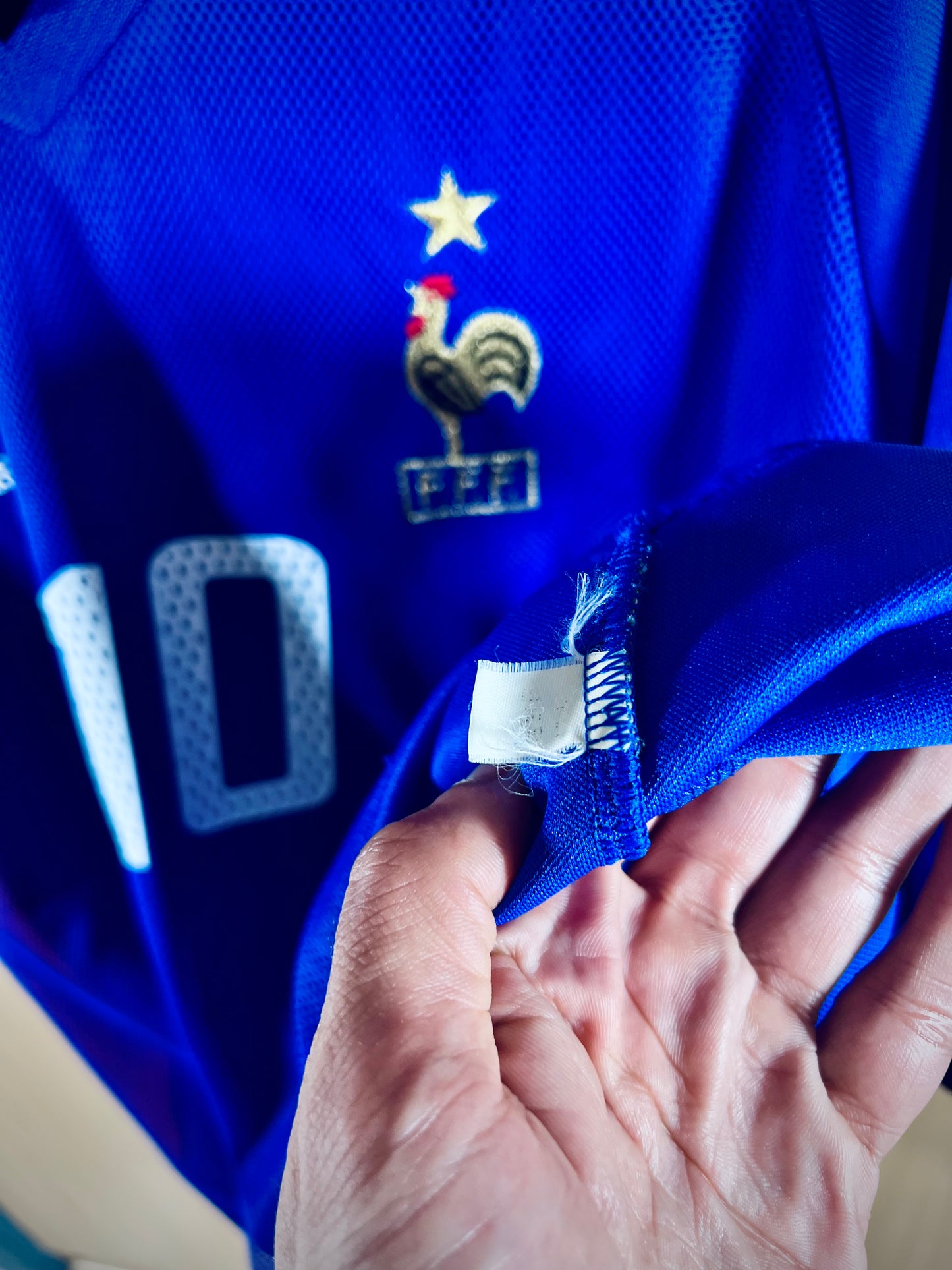 France 2002 Home WC Shirt ZIDANE #10