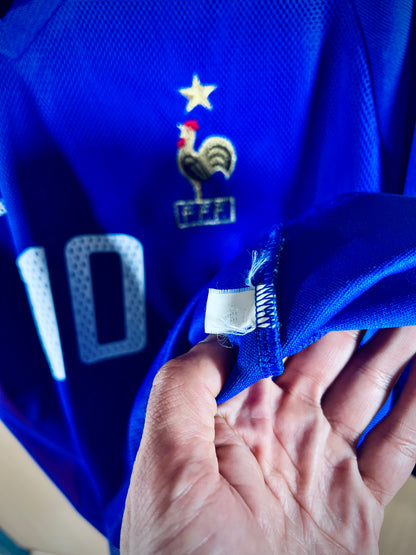 France 2002 Home WC Shirt ZIDANE #10