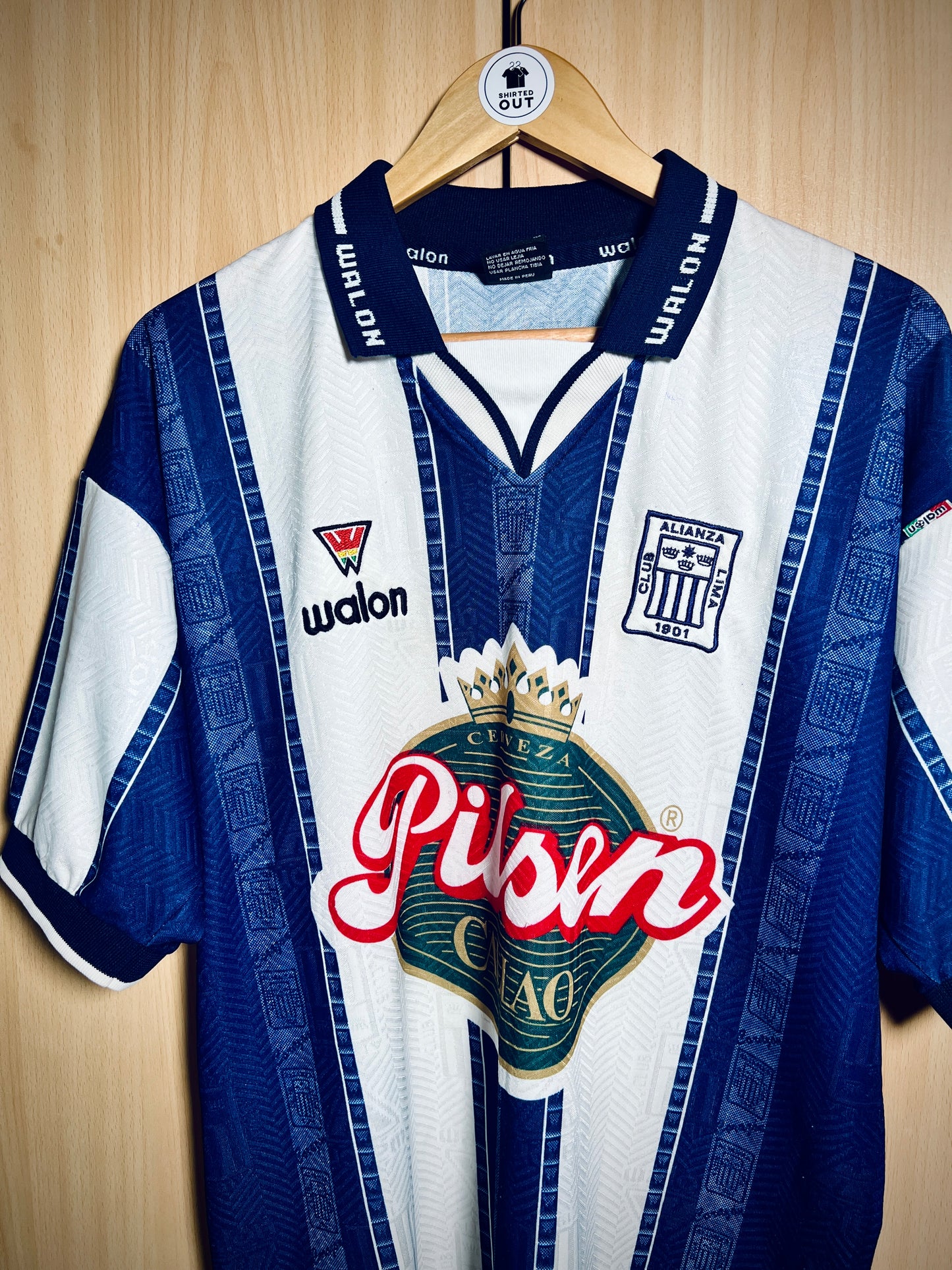 Alianza Lima 2000-01 Home Match Shirt Francisco Hernández #2