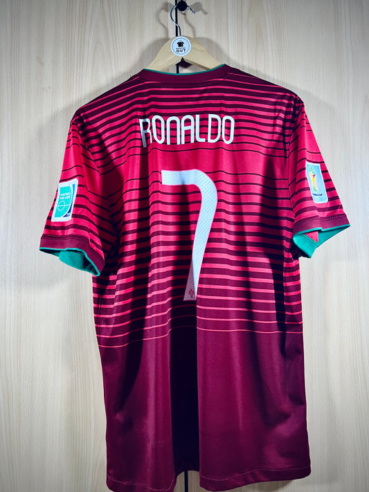 Portugal 2014 Home WC Shirt RONALDO #7