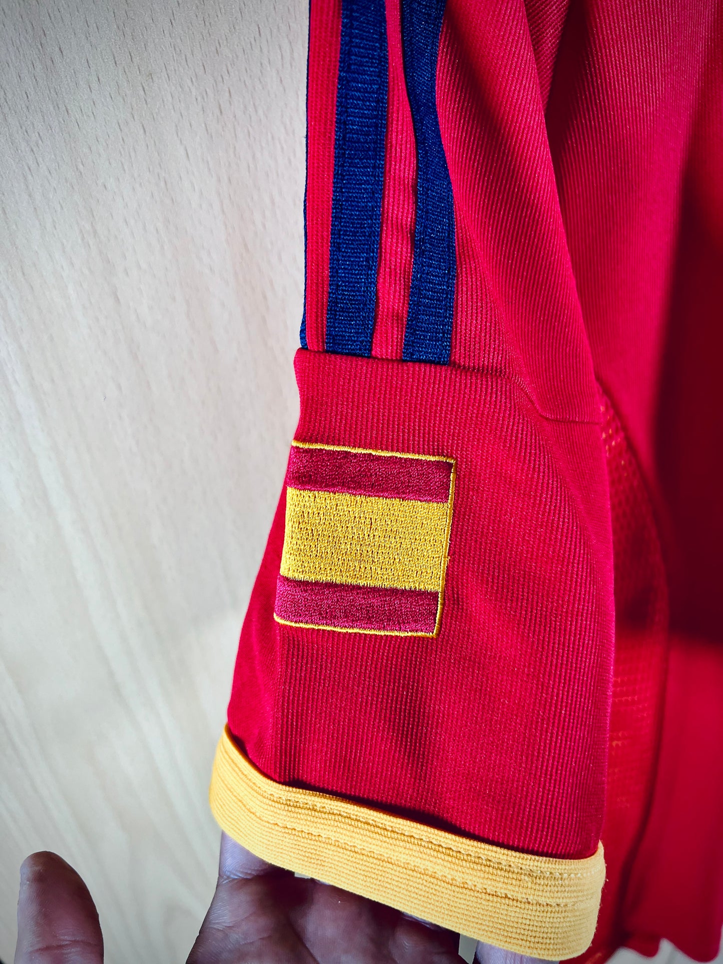 Spain 2002 Home WC Shirt RAUL #7