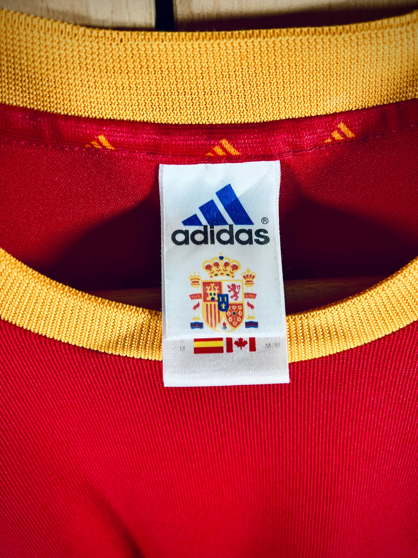 Spain 2002 Home WC Shirt RAUL #7