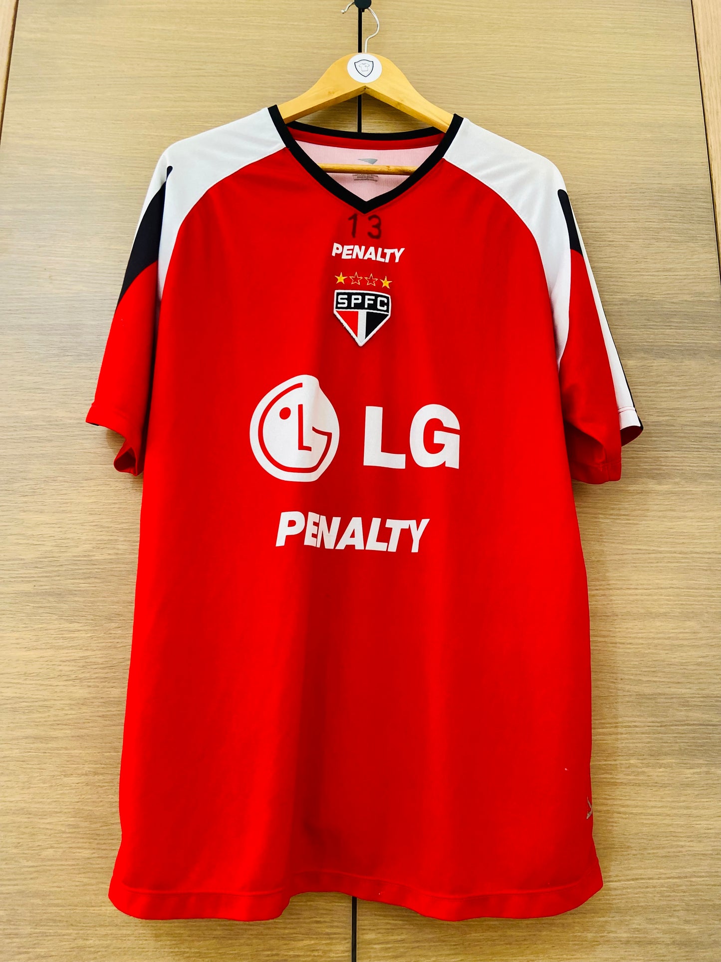 Sao Paulo 2001-02 Issued Training Shirt