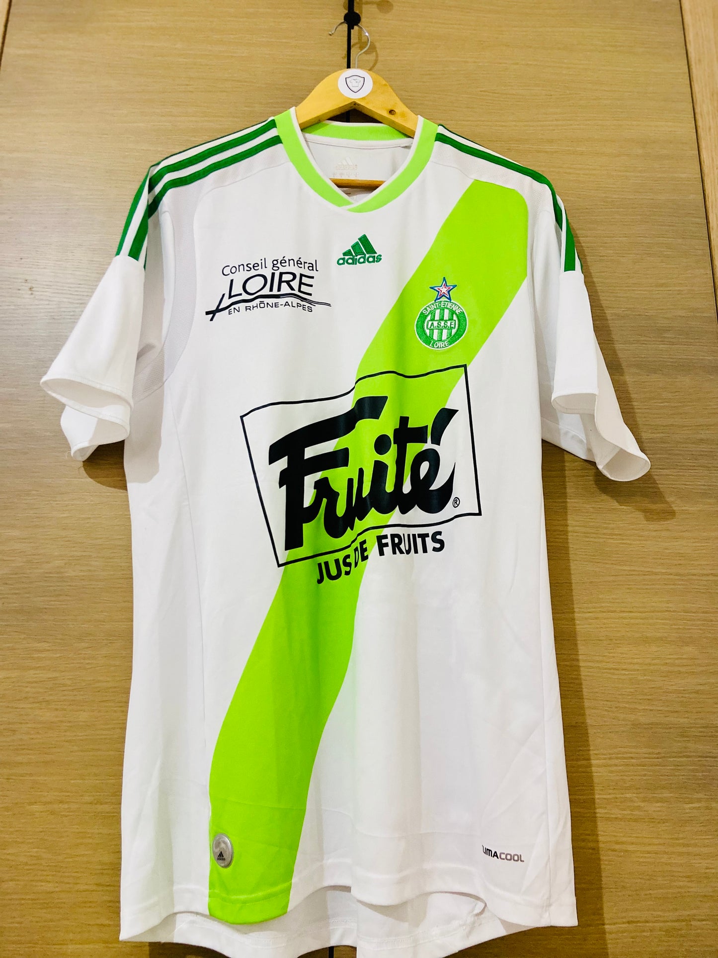 AS Saint-Étienne 2009-10 Player Issue Away Shirt