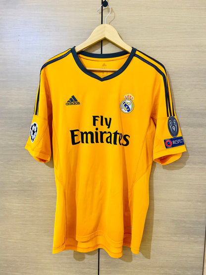 Real Madrid 2013-2014 Third Champions League Shirt Modric #19