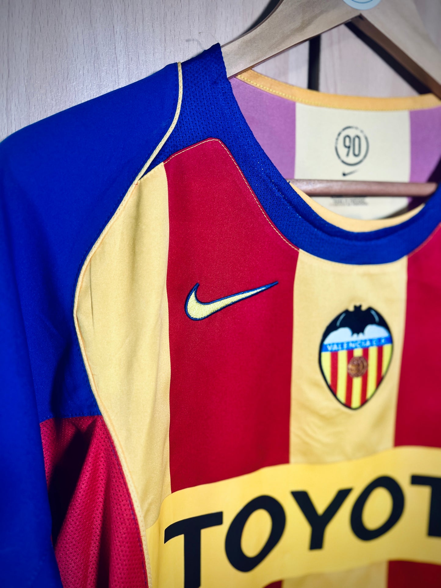 Valencia 2004-05 Third Shirt AIMAR #21