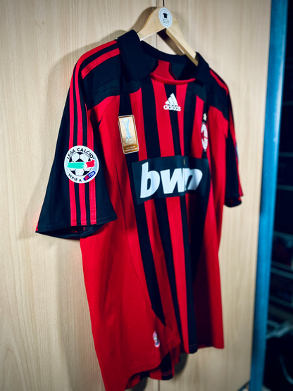 AC Milan 2007-08 home Calcio Shirt KAKA #22