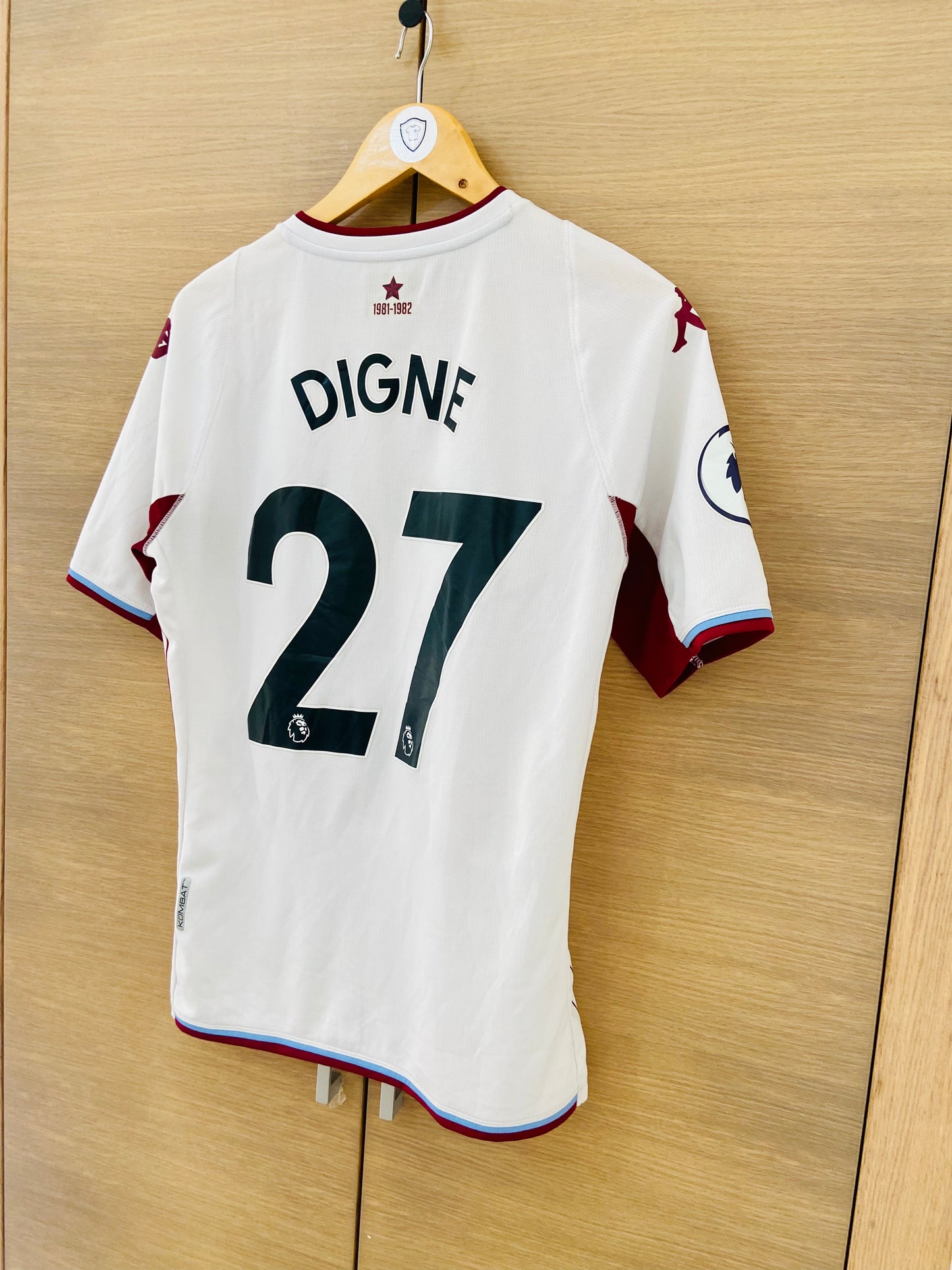 Aston Villa 2021-22 Player Spec Away Shirt Digne #27