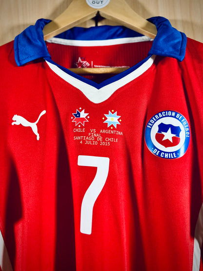 Chile 2014-15 Home Copa America Shirt ALEXIS #7