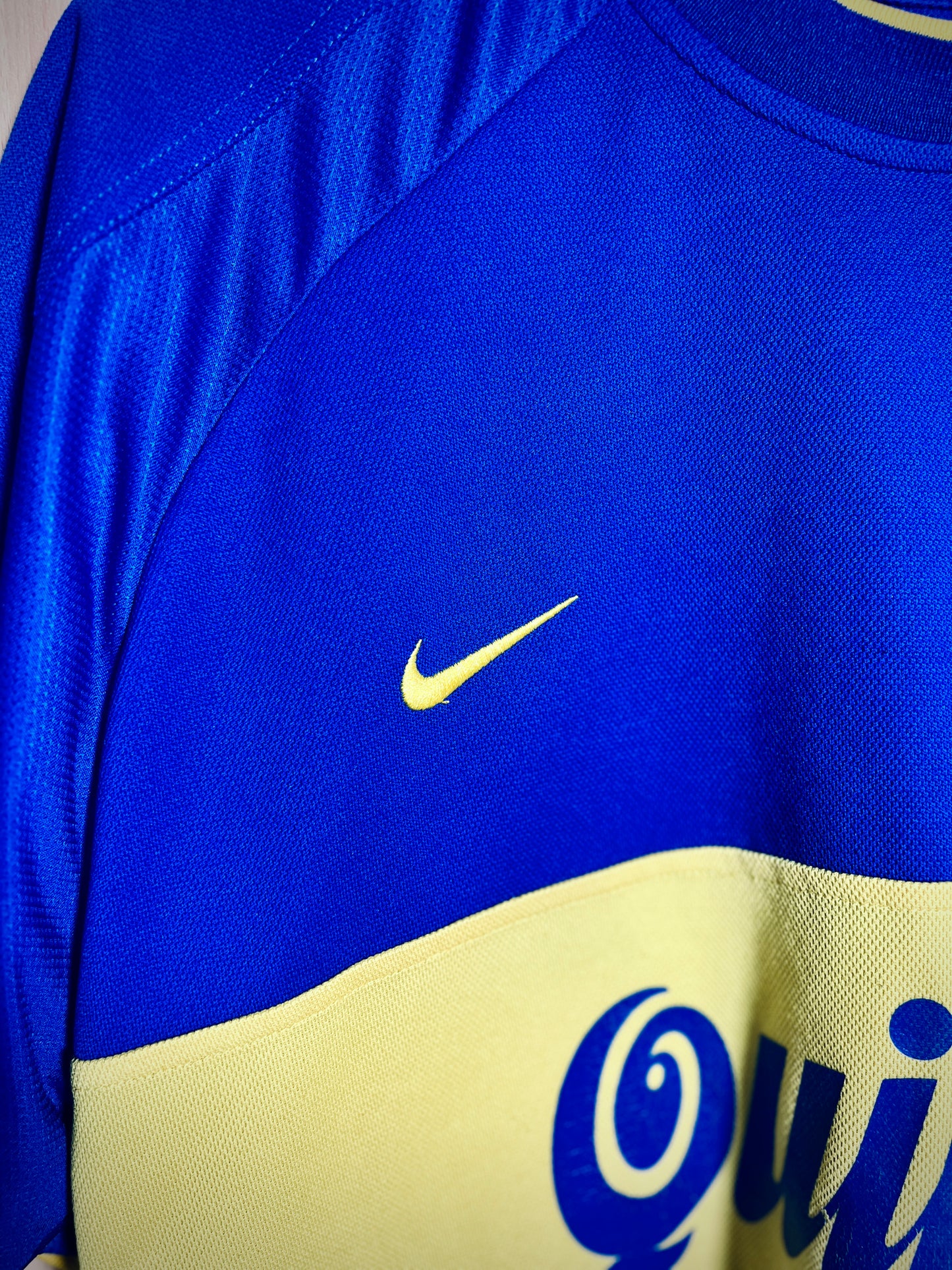 Boca Juniors 2000-01 Home Special Edition 'Signed' GUILLERMO #7