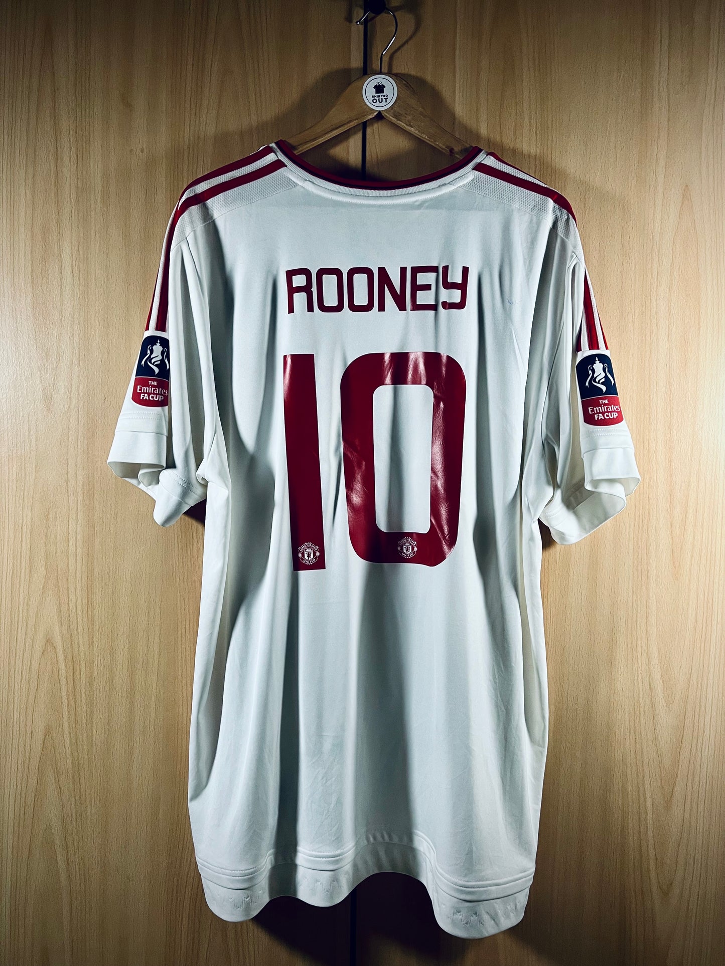 Manchester United 2015-16 Away FA Cup Final Shirt ROONEY #10