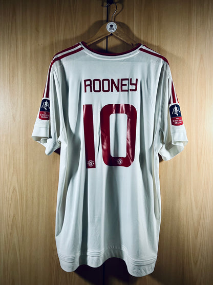 Manchester United 2015-16 Away FA Cup Final Shirt ROONEY #10