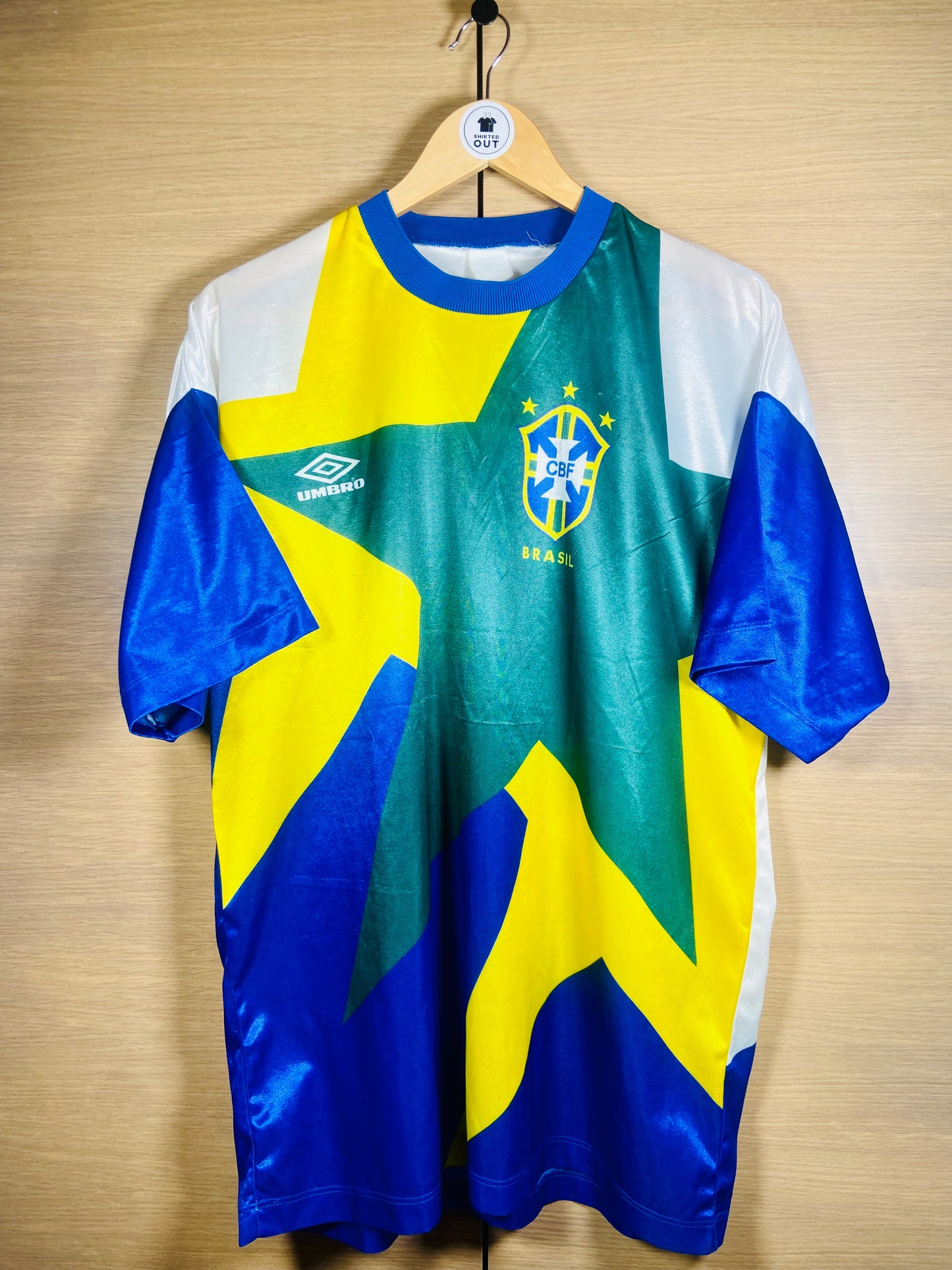 Brazil 1991-93 Training Umbro Shirt