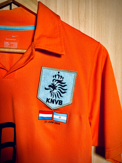 Netherlands 2006 WC home Shirt COCU #8