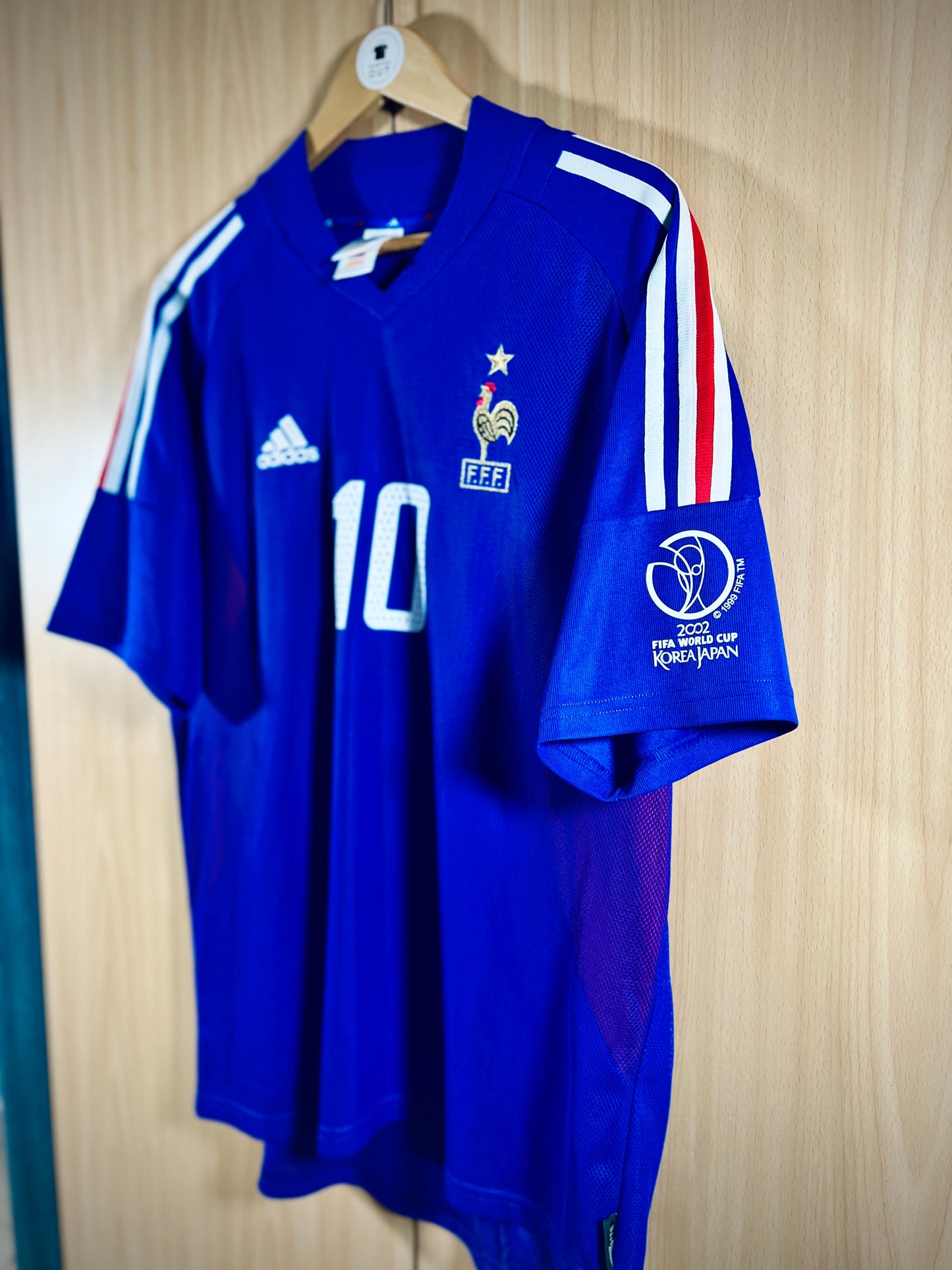 France 2002 Home WC Shirt ZIDANE #10