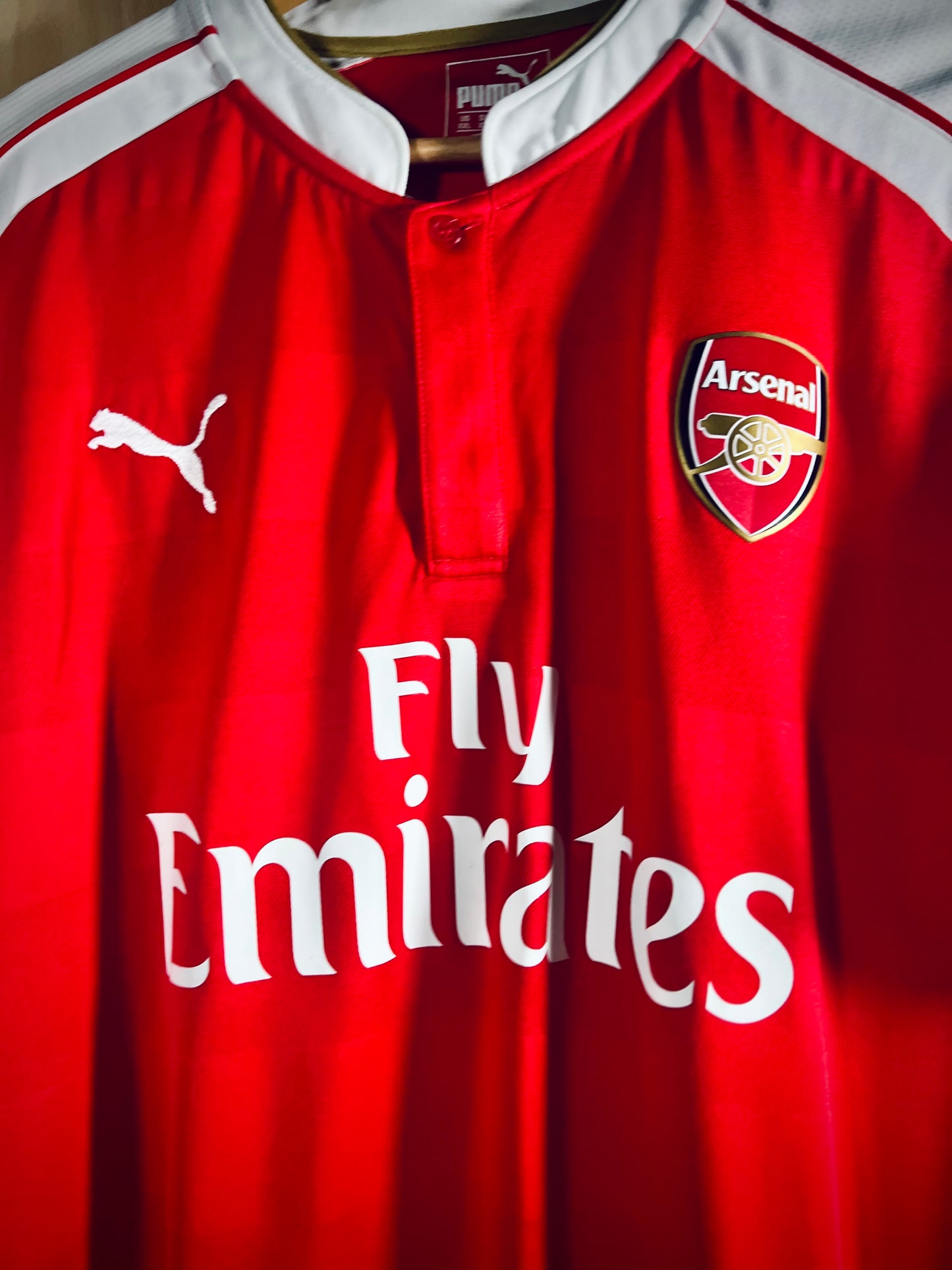 Arsenal 2015-16 Home PL shirt OZIL #11