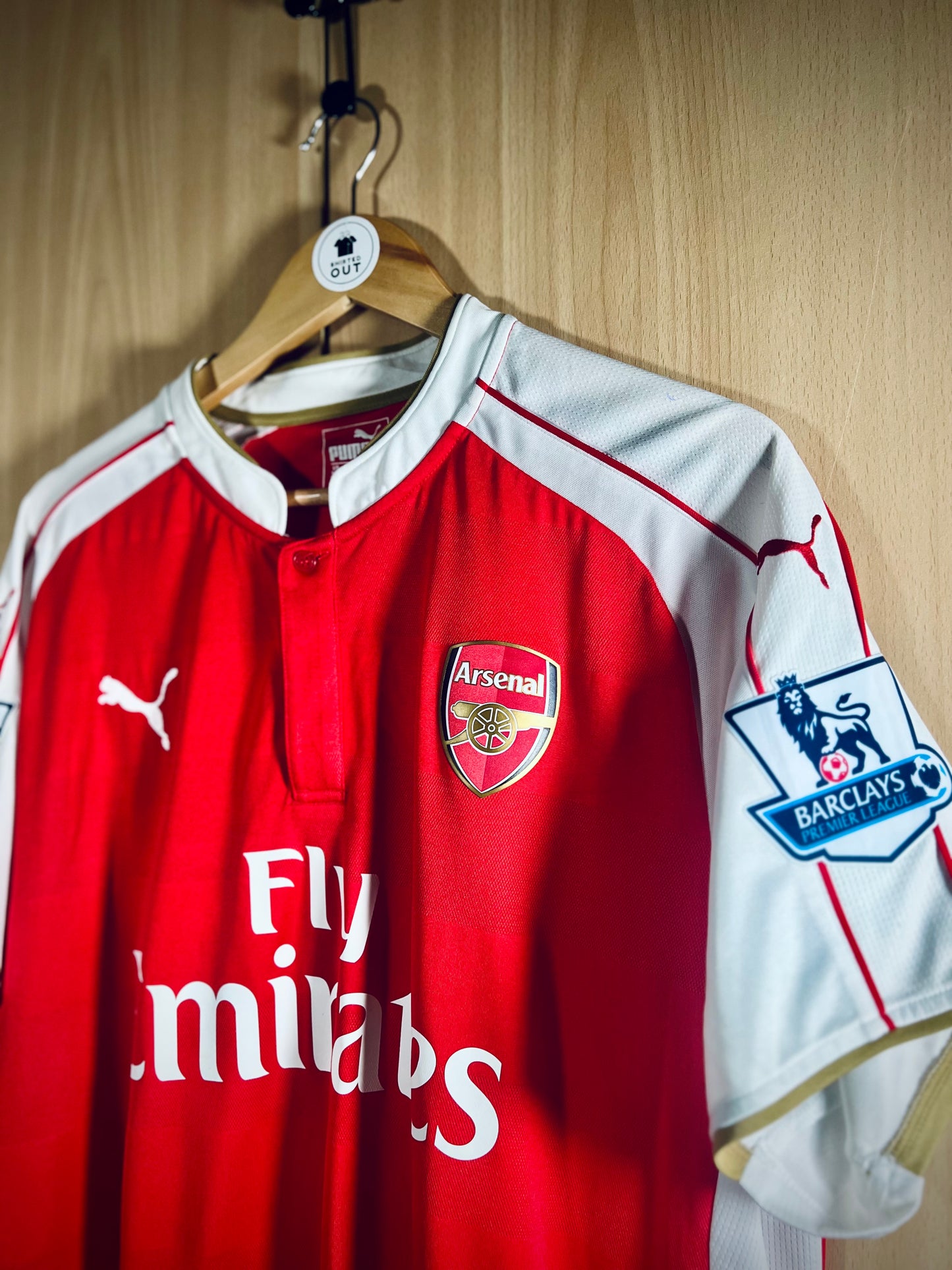 Arsenal 2015-16 Home PL shirt OZIL #11
