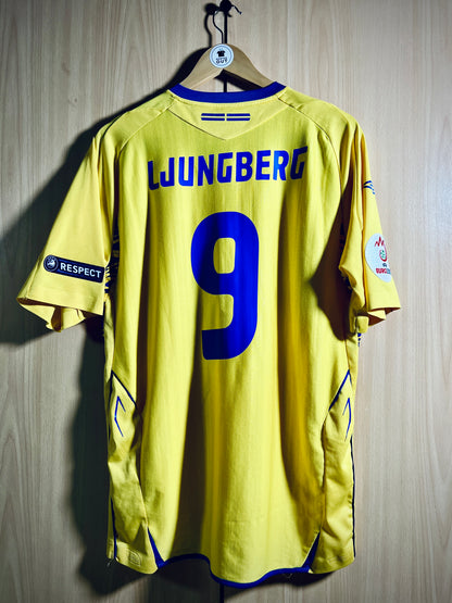 Sweden 2008 Euro home Shirt LJUNGBERG #9