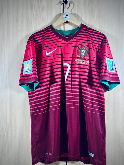 Portugal 2014 Home WC Shirt RONALDO #7