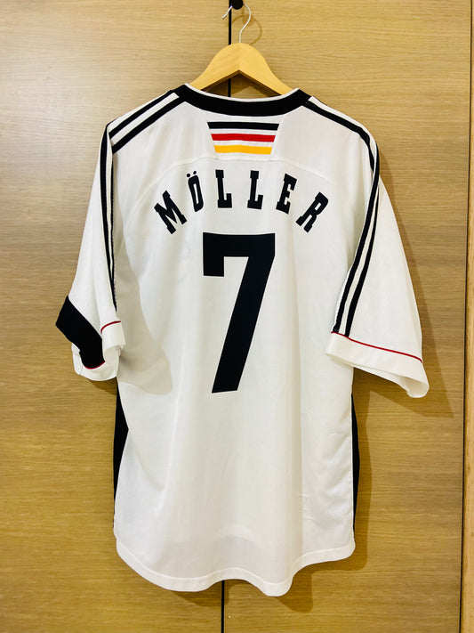 Germany 1998 Home Shirt Moller #7