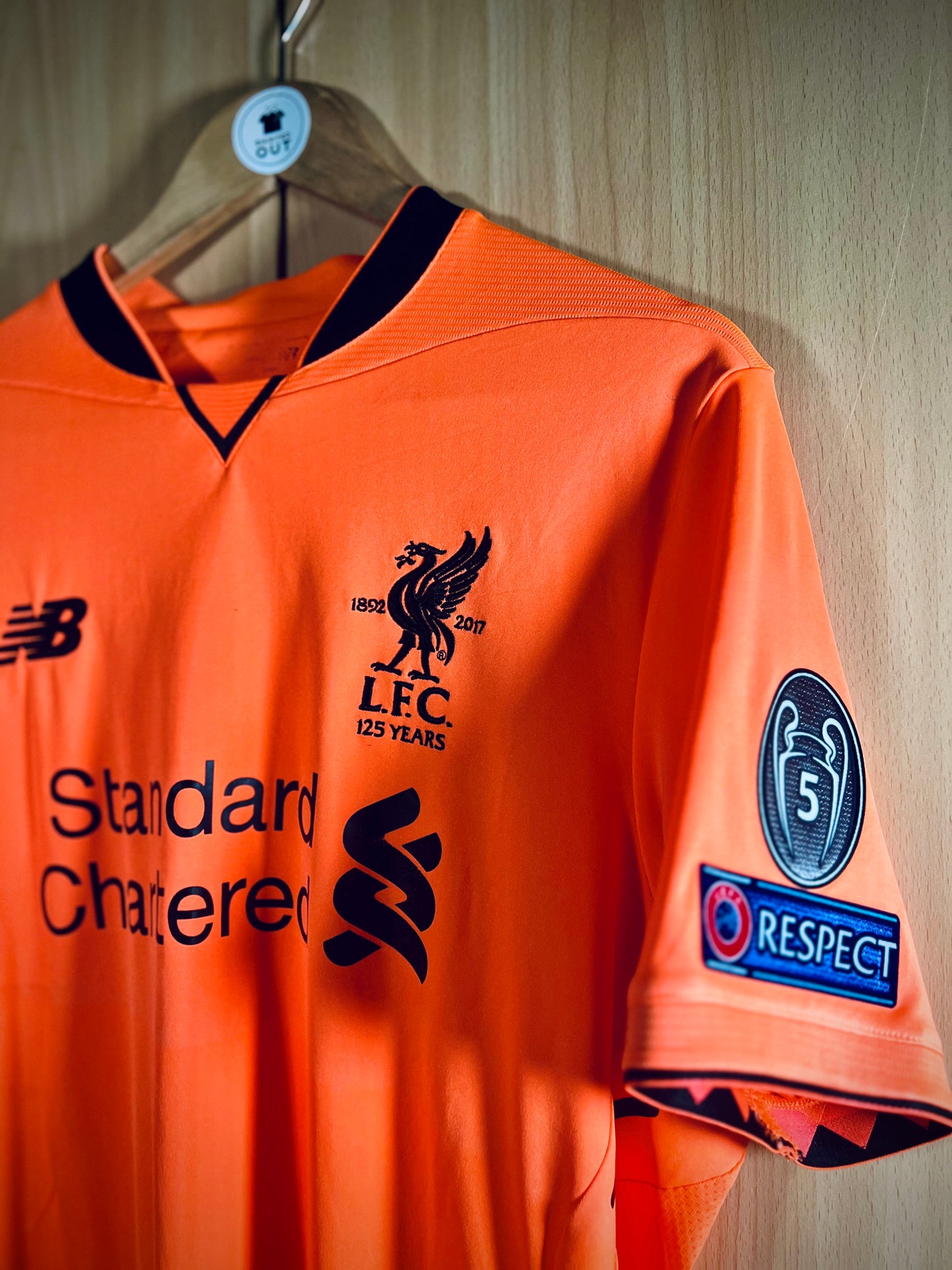 Liverpool 2017-18 125 Years third CL Shirt SALAH #11