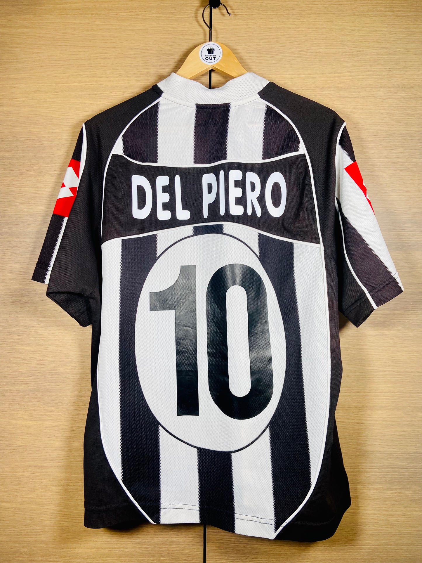 Juventus 2002-03 Home Calcio Shirt Del Piero #10