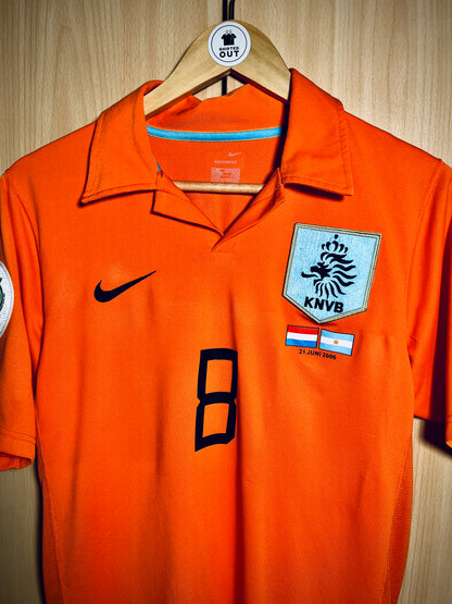 Netherlands 2006 WC home Shirt COCU #8