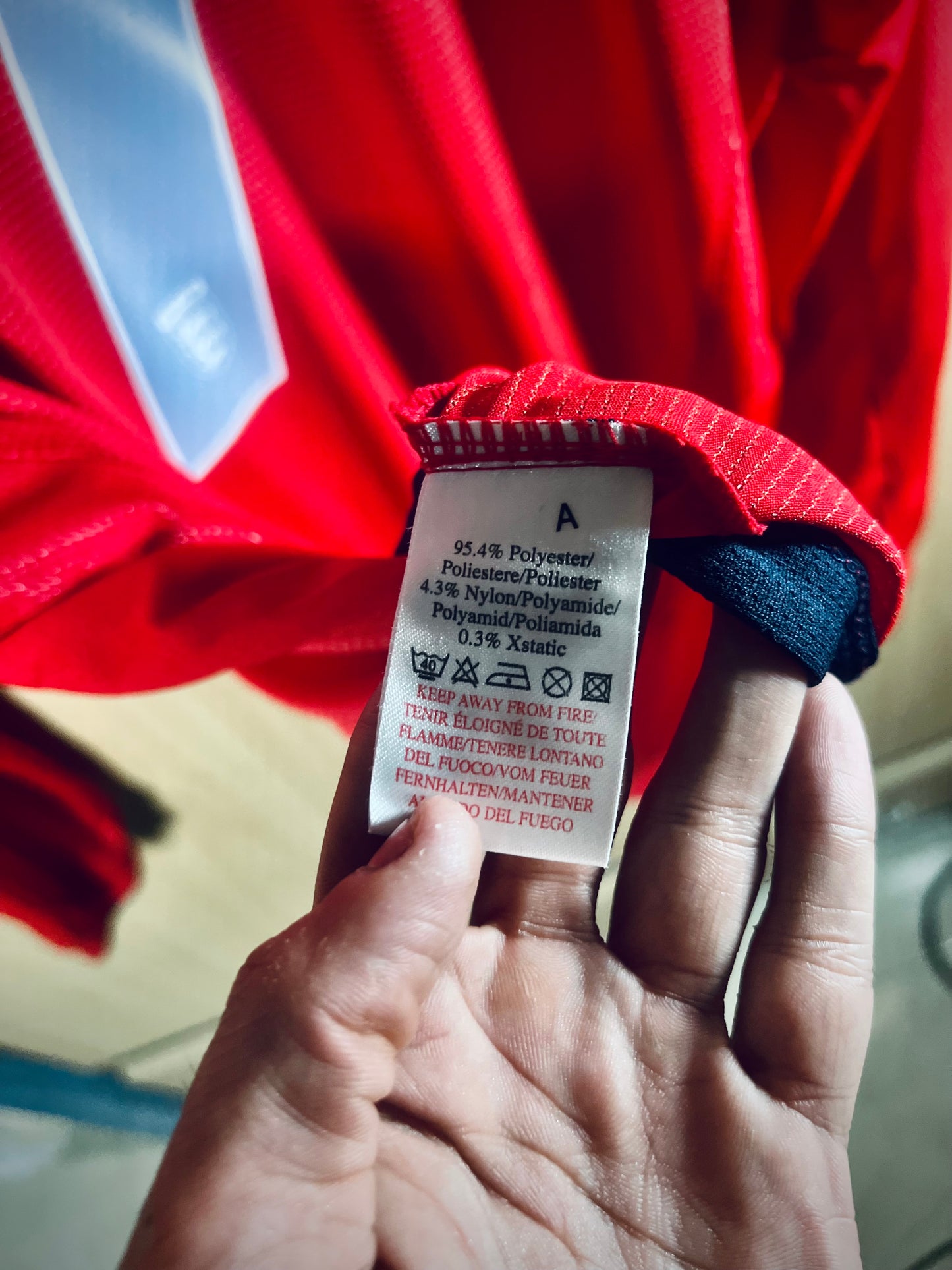 England 2004-06 away LS Shirt BECKHAM  #7