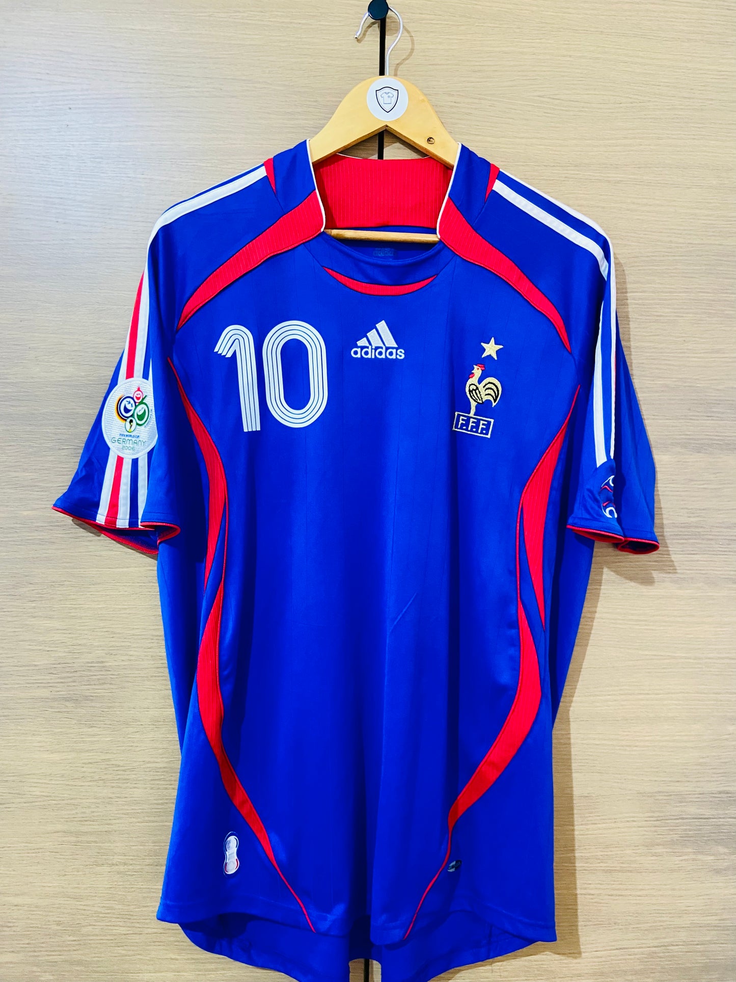 France 2006 Home Shirt Zidane #10