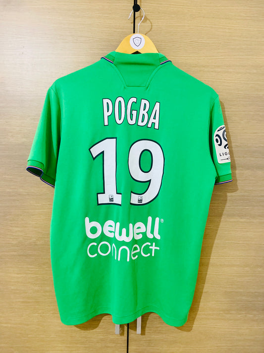 AS Saint-Étienne 2016-17 Player Issue Home Ligue 1 Shirt Pogba #19