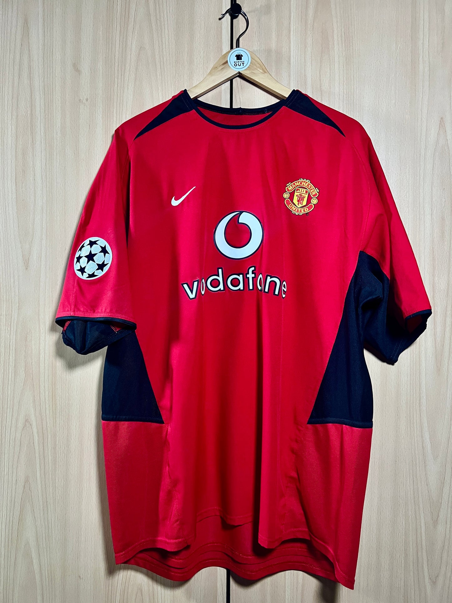 Manchester United 2002-03 CL Home Shirt BECKHAM #7