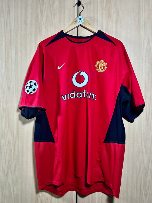 Manchester United 2002-03 CL Home Shirt BECKHAM #7